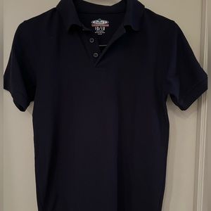 Planet T Navy blue uniform shirt